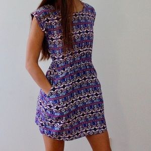 Casual Dress Patterned With Pockets